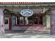 Unique restaurant facade with decorative brickwork, colorful accents, and La Fonda Latina sign at 608 Hardendorf Ne Ave, Atlanta, GA 30307