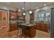 Beautiful kitchen with ample counter space, stainless appliances, and center island, ideal for cooking at 907 Eden Se Ave, Atlanta, GA 30316