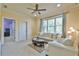 Bright living room with natural light, neutral color palette, sofa and chairs at 907 Eden Se Ave, Atlanta, GA 30316
