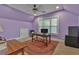 Upstairs office featuring carpeted floors, a ceiling fan and natural light at 907 Eden Se Ave, Atlanta, GA 30316