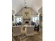 Inviting living room with high ceilings, a cozy fireplace, and comfortable seating arrangement for relaxation at 211 Colonial Homes Nw Dr # 2304, Atlanta, GA 30309