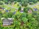 Bird's eye view of the home showcasing the lush and surrounding greenery at 240 Mountain Ln, Covington, GA 30016