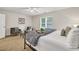 Bedroom features neutral walls, carpet flooring, and a window with natural light at 240 Mountain Ln, Covington, GA 30016