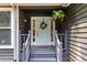 Charming entry way with classic paint and stylish décor at 2960 Cedar Knoll Dr, Roswell, GA 30076
