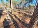 An exterior view of the property featuring the backyard and fence at 542 Banks E Rd, Fayetteville, GA 30214