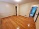 Bedroom with hardwood floors and a walk-in closet at 542 Banks E Rd, Fayetteville, GA 30214