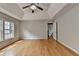 Large bedroom with hardwood floors and natural light at 148 Crystal Downs Way, Suwanee, GA 30024