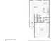 A detailed floor plan illustrating the layout of the home's first floor at 72 Fern Walk, Lawrenceville, GA 30045