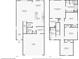 Floor plan displaying spacious living room, kitchen, dining room, and garage at 72 Fern Walk, Lawrenceville, GA 30045