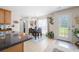 Eat-in kitchen boasts wood cabinets and lots of natural light at 2127 Grant Ave, Mcdonough, GA 30252