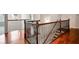 Elegant staircase with decorative iron railings and hardwood flooring throughout at 355 Glynnwilde Nw Dr, Marietta, GA 30064
