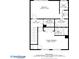 A spacious floorplan features a primary bedroom, laundry, walk-in closet, and three bathrooms at 3074 Vinings Ridge Se Dr, Atlanta, GA 30339