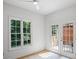 Bright living room featuring hardwood floors and a view of the backyard at 3074 Vinings Ridge Se Dr, Atlanta, GA 30339