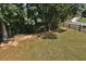 Expansive backyard with wooden fence and plenty of greenery, perfect for recreation at 6425 Riley Manor Way, Cumming, GA 30028
