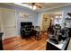 Multipurpose space features a built in workspace, storage and a view into the dining room at 36 Saint Claire Ne Ln, Atlanta, GA 30324