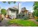 Beautiful backyard view featuring a well-maintained lawn and a patio at 1290 Magnolia Park Cir, Cumming, GA 30040
