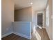 Hallway with wood flooring and natural light at 154 Bluffington Way, Marietta, GA 30066