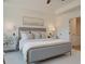 Cozy bedroom features a stylish bed and mirrored nightstands at 1956 Deco Dr, Kennesaw, GA 30144