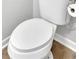 Modern bathroom featuring a white toilet and clean design elements at 3 Windsor Ct, Kingston, GA 30145