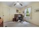 Spare bedroom with vintage desk, chair and natural light coming from the window at 291 N Briar Rdg, Woodstock, GA 30189