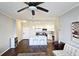 An open concept features a well-lit kitchen with stainless steel appliances and marble countertops at 3060 Pharr Court North Nw # 719, Atlanta, GA 30305