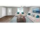 Staged living room with stylish furniture and decor, offering a cozy and inviting atmosphere at 409 Ivy Terrace Dr, Dallas, GA 30157