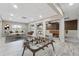Finished basement with foosball table, seating, and perfect game room setup at 148 Copper Hills Dr, Canton, GA 30114