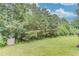 Lush trees line the property and provide a natural border for this home's backyard at 2005 Ashton Pointe Dr, Dacula, GA 30019