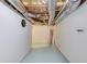 Unfinished basement featuring exposed ceiling and duct work, freshly painted walls, and ample space at 2005 Ashton Pointe Dr, Dacula, GA 30019