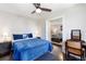 Inviting bedroom with hardwood floors that seamlessly connects to a comfortable sitting room space at 215 Piedmont Ne Ave # 1001, Atlanta, GA 30308