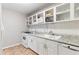 Practical kitchen area with essential appliances, ample lighting, and plenty of storage at 215 Piedmont Ne Ave # 1001, Atlanta, GA 30308