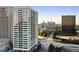 Cityscape view highlighting modern buildings and a road, creating an urban scene at 215 Piedmont Ne Ave # 2208, Atlanta, GA 30308