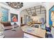 Luxurious living room featuring designer furnishings, high ceilings, and elegant decor for sophisticated entertaining at 3000 Cathedral Place Pl, Decatur, GA 30034