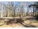 Spacious yard with mature trees and natural landscaping, providing a serene and private outdoor space at 3000 Cathedral Place Pl, Decatur, GA 30034