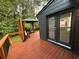 A beautiful backyard deck featuring a gazebo and plenty of space for outdoor entertaining at 2413 N. Decatur Rd, Decatur, GA 30033
