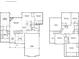 Detailed floor plan showcasing open-concept living, spacious kitchen, and garage at 161 West Lake Blvd, Carrollton, GA 30116