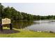 Scenic view of Barker Bryant Memorial Park at Buena Vista Lake with lush green trees at 2405 Hillside Ave, Decatur, GA 30032