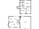 Complete floor plan showing both floors with bedroom, bathroom, living, kitchen, and garage layouts at 3919 Valley Brook Rd, Snellville, GA 30039