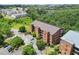 Aerial view of condo buildings and grounds including parking at 3330 Overland Dr, Roswell, GA 30075
