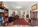 Comfortable office space with classic desk and shelving at 3330 Overland Dr, Roswell, GA 30075