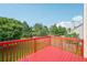 Wide view of the back porch overlooking backyard at 1147 Saint Phillips Ct, Locust Grove, GA 30248