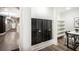 Amenity center with mailboxes, seating, and modern design, creating a welcoming community space at 3351 Orwell Way # 2304, Cumming, GA 30041