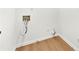 Clean and functional laundry hook-up area with a new floor, new plumbing and electrical at 3684 Clearbrooke Way, Duluth, GA 30097