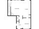 First floor floorplan includes the living room, kitchen, dining area, foyer, and bathroom at 4161 Magnolia Glen Walk, Norcross, GA 30093