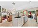 Well-designed kitchen area that has stainless appliances and lots of room for gatherings at 4161 Magnolia Glen Walk, Norcross, GA 30093