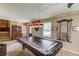 Spacious rec room featuring pool table, bar and entryway at 1148 Woodland Cir, Lawrenceville, GA 30043