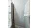 Corner of a bathroom with shower and white towel at 872 Beryl Sw St, Atlanta, GA 30310