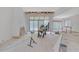 Bright open living space with fireplace and sliding glass doors at 120 Wood River Ct, Johns Creek, GA 30097