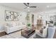 Modern living room with hardwood floors, comfortable seating, and an open layout at 1995 Venetian Sw Dr, Atlanta, GA 30311