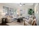 Cozy living room with large windows, comfortable seating, and lots of natural light at 2383 Edgewater Sw Dr, Atlanta, GA 30311